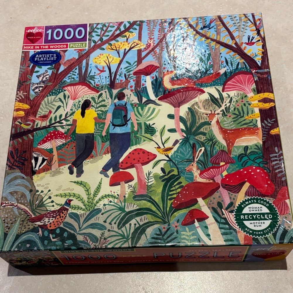 Colorful Forest Puzzle - 1000 Pieces